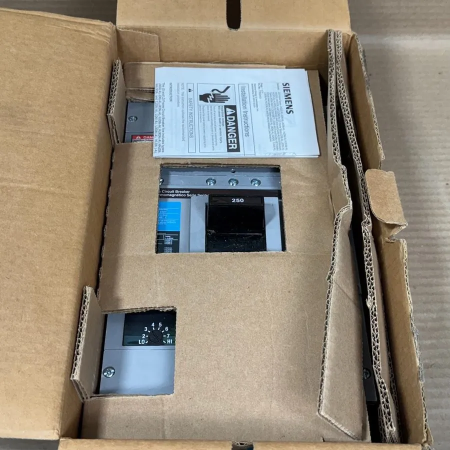 Автоматический выключатель ITE Siemens JXD2 3 pole 250 amp 240v JXD23B250 Sentro