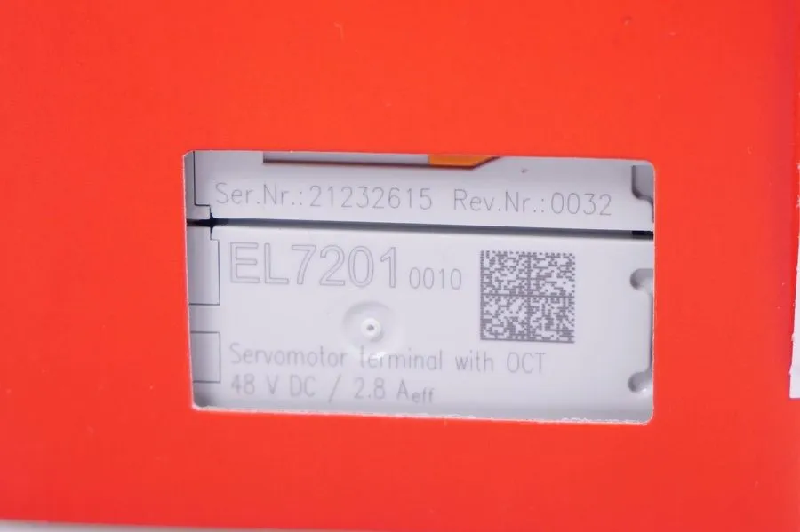 Модуль ввода-вывода Beckhoff EL7201-0010 EtherCAT Terminal 1 Channel Motion Inte