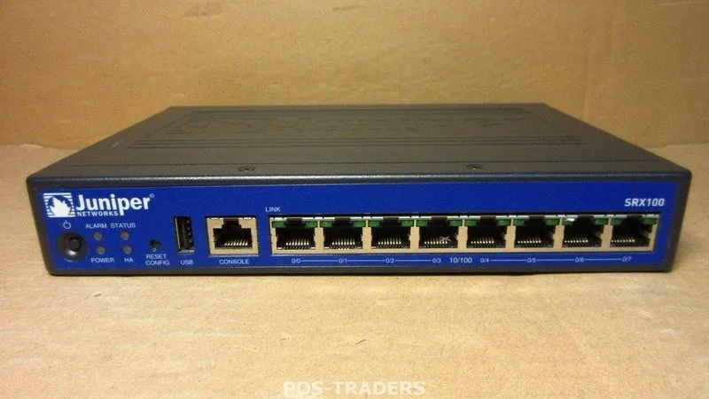 Межсетевой экран Juniper SRX100H 8-Port Service Gateway Network Security Router 