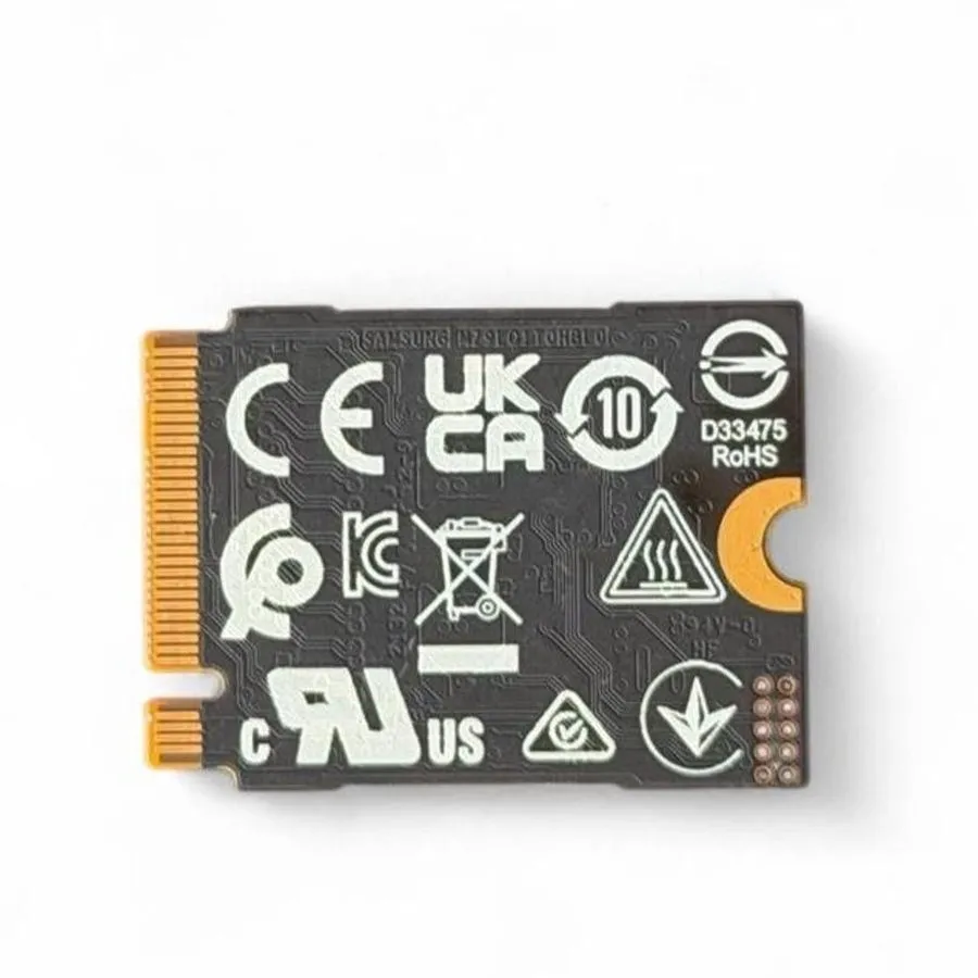 SSD-накопитель BLACK SAMSUNG PM991A 256GB M.2 NVME SSD SOLID STATE DRIVE — фото лота 1