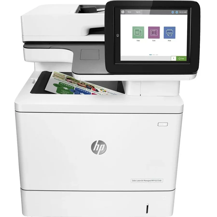 Лазерный принтер FACTORY RB HP LaserJet MFP E57540c Color Laser Printer 3GY25A#B — фото лота 1