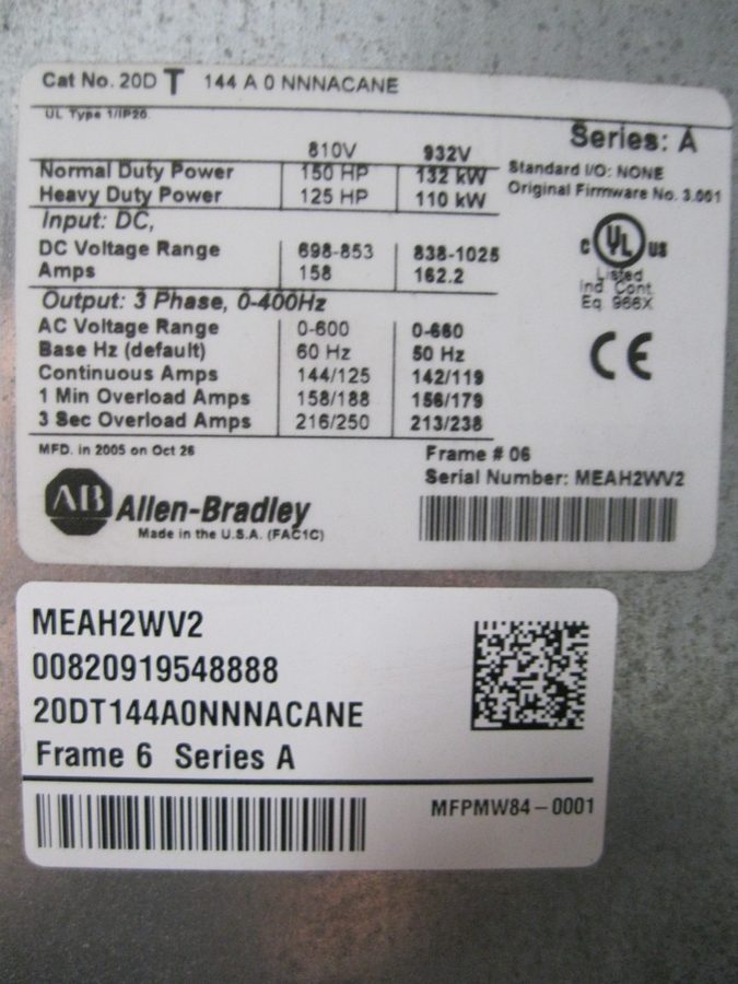 Фото лота 20D-T144A0NNNACANE от продавца №70696