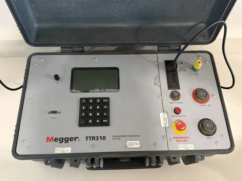 Тестер Megger TTR310 3-Phase Transformer Turn Ratio test Set IMMACULATE