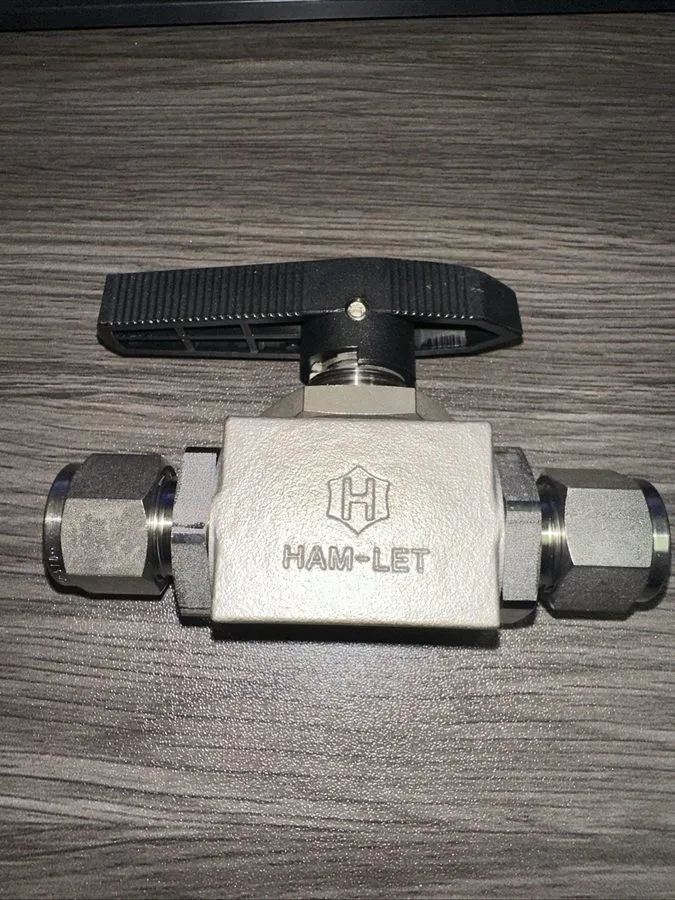 Клапан Swagelok SS-43GS8 1/2" Tube Ball Valve 316 Stainless Steel 3000 PSI