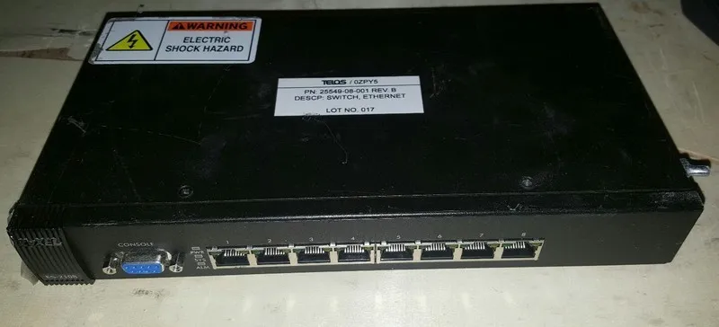 Коммутатор ZYXEL ES-2108 MANAGED SWITCH