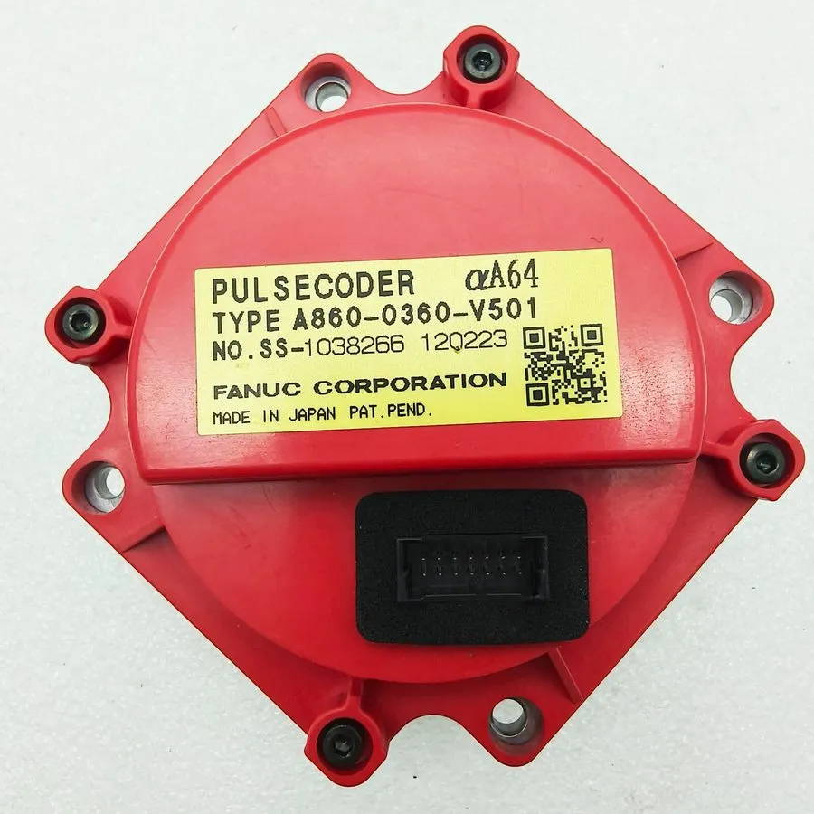 Энкодер F FANUC PULSECODER ENCODER A860-0360-V501 Motor Robot external axis part