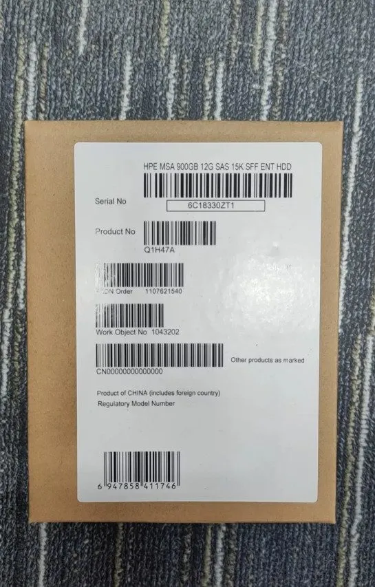 Жёсткий диск Q1H47A 873371-001 HPE MSA 900GB 12G SAS 15K 2.5IN ENTERPRISE HDD Ha