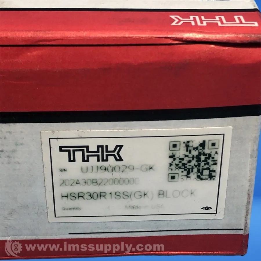 Линейная направляющая THK,HSR30R1SS,LINEAR GUIDE BEARING BLOCK