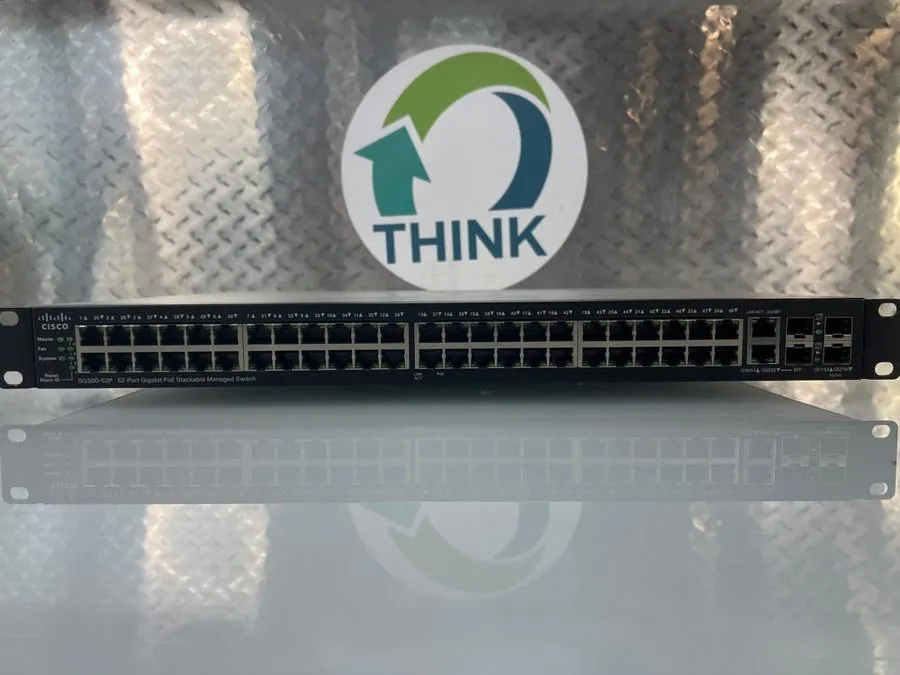 Коммутатор Cisco SG500-52P 52-Port Gigabit Stackable PoE Managed Ethernet Switch