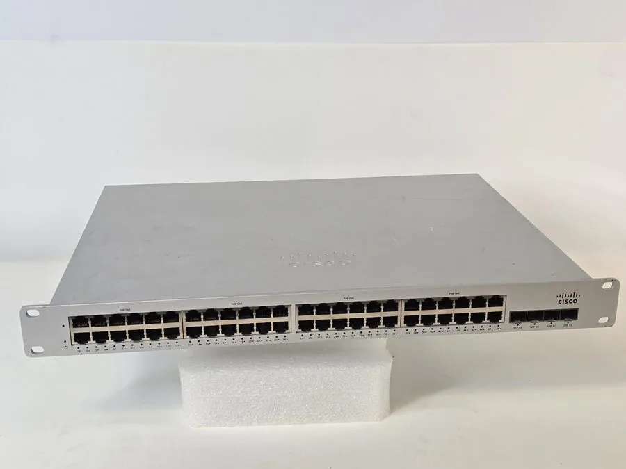 Коммутатор Cisco Meraki MS210-48FP 48-Port Gigabit PoE+ Cloud Switch 740W Budget