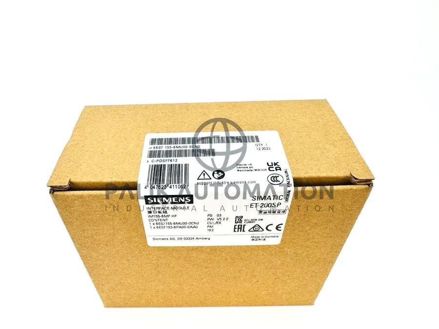 Модуль ввода-вывода Siemens SIMATIC ET 200SP 6ES7155-6MU00-0CN0L 6ES7 155-6MU00-