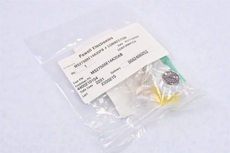 Разъём Amphenol MS27508E14A35PB Circular MIL Spec Connector 37-Position Box Moun — фото лота 1