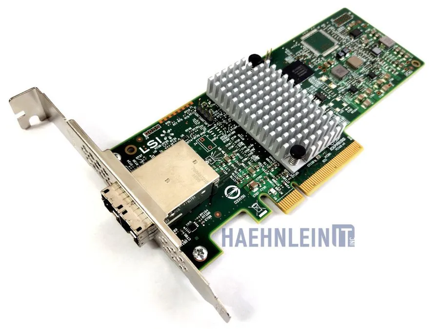 Контроллер Broadcom LSI SAS 9300-8e 12Gb/s 8-Port SFF-8644 PCIe 3.0 IT Mode HBA — фото лота 2