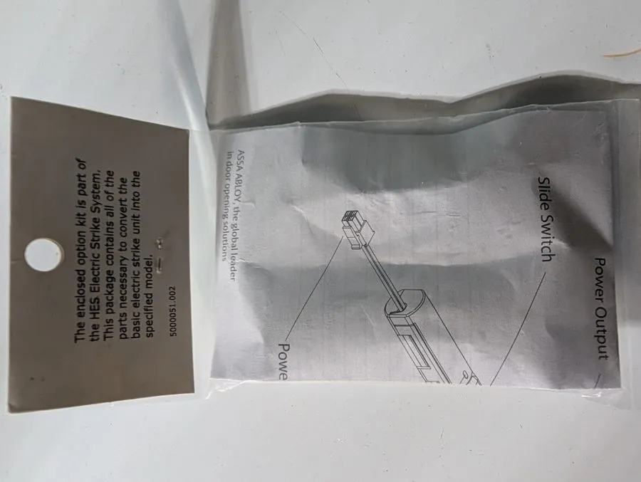Оборудование видеонаблюдения HES ASSA ABLOY 2005M3: Smart Pac 3 Electric Strike  — фото лота 1