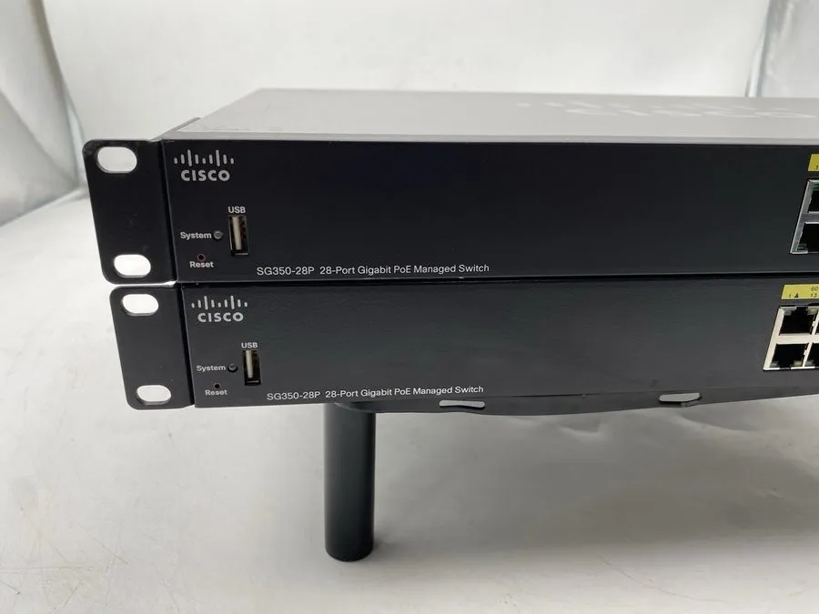 Коммутатор Cisco SG350-28P-K9 28-Port Gigabit PoE Managed Switch