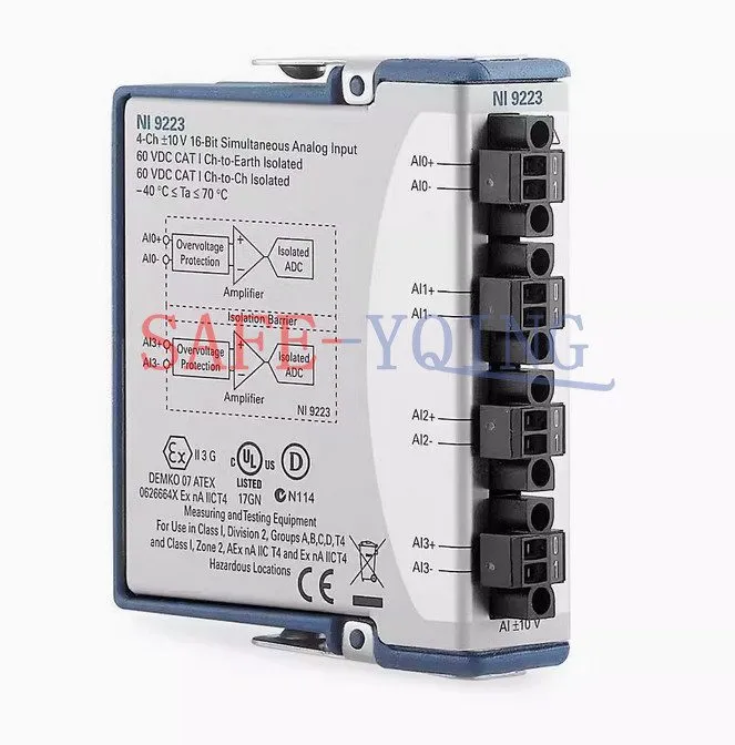 Модуль National Instruments NI 9223 Analog Input 4-Ch Module 781398-01