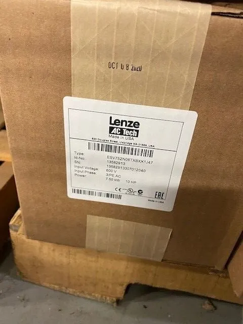 Частотный преобразователь Lenze AC Tech ESV752N06TXB SMVector VFD Inverter 10 HP