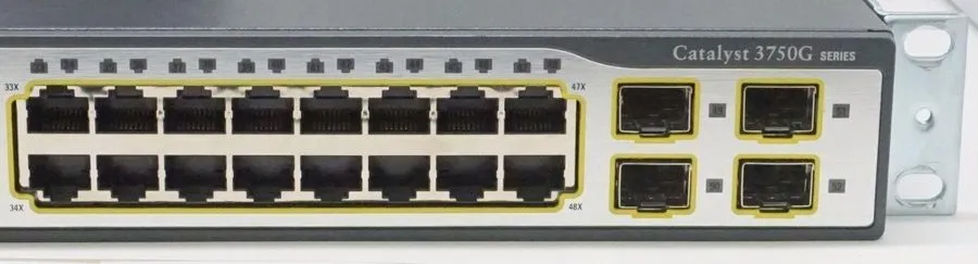Коммутатор Cisco WS-C3750G-48TS S 48 Gigabit Ports Layer 3 Switch3750G-48TS-S io