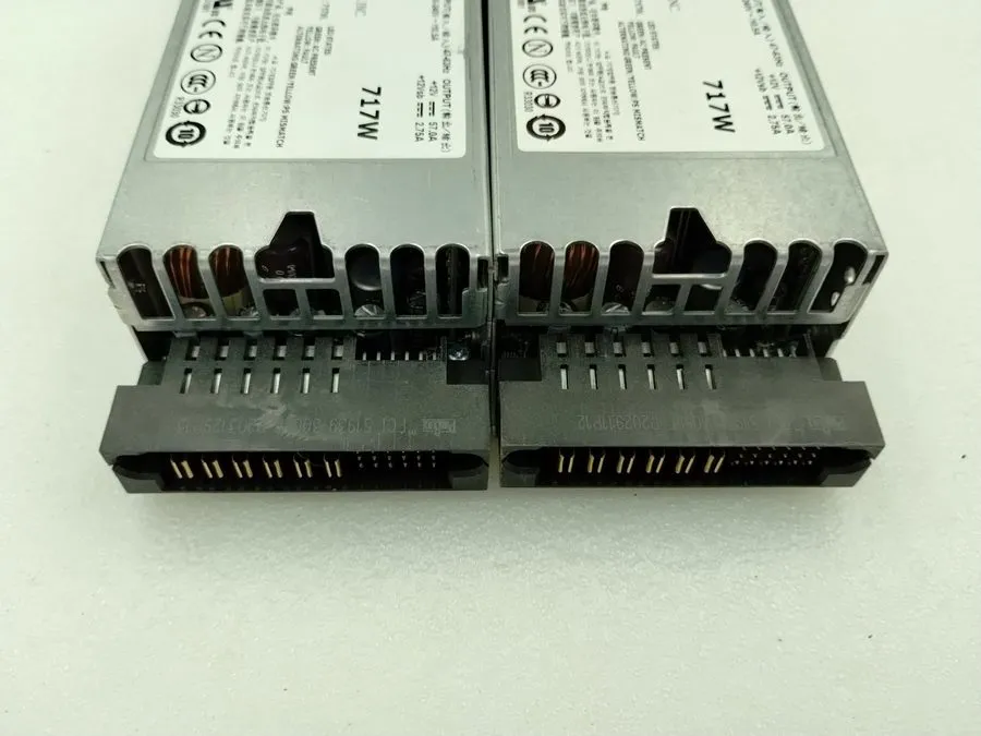 Блок питания Dell 0RN442 R610 717W High Gold Efficiency Power Supply D717P-S0