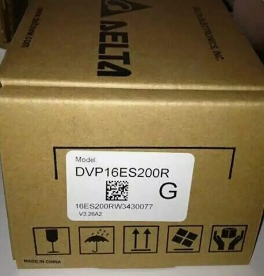 ПЛК DELTA DVP16ES200R PLC 100-240VAC 8DI 8DO Relay Output
