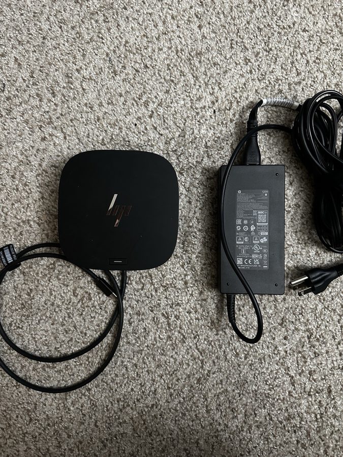 Док-станция HP USB-C 120W HSN-IX02 Thunderbolt G2 Docking Dock Station With Char