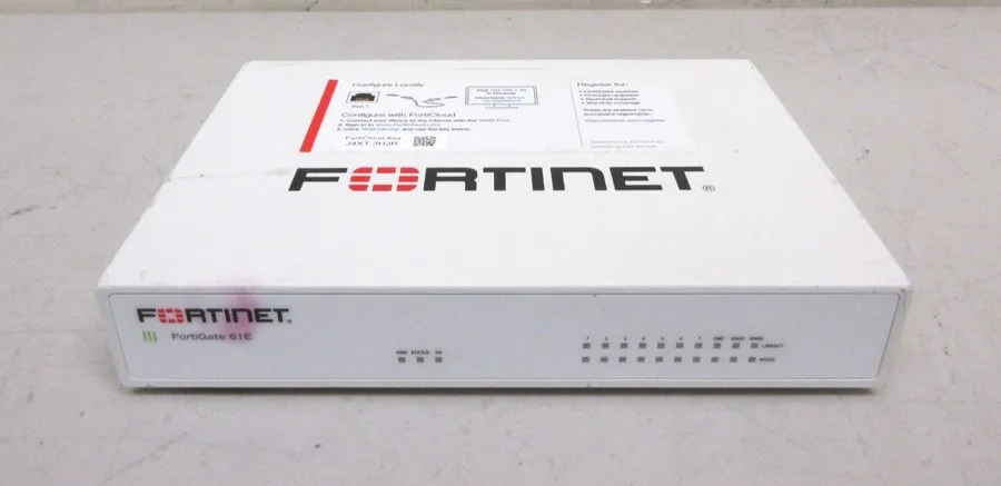 Межсетевой экран Fortinet FG-61E-USG Fortigate-61E Network Security Firewall App