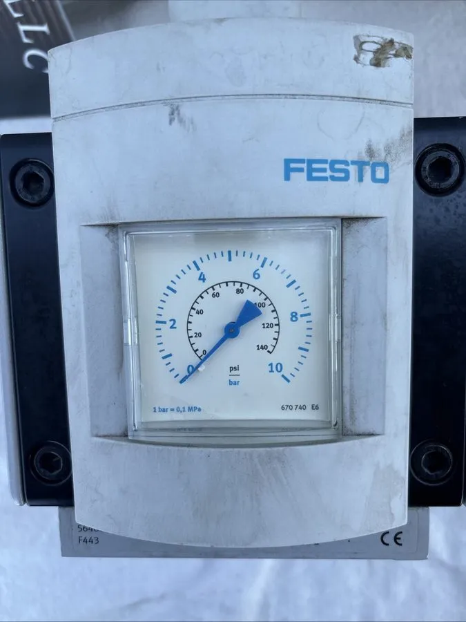 Трубопроводная арматура FESTO MS12-LR-G-PE6 PRESSURE REGULATOR — фото лота 1