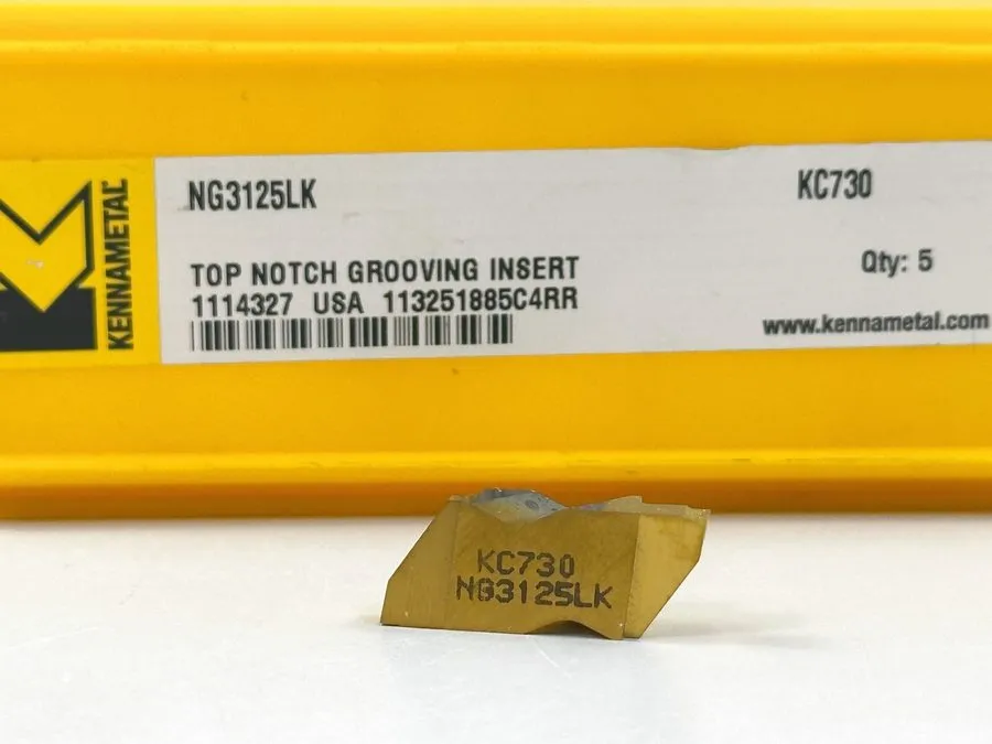 Режущий инструмент Kennametal NG3125LK Carbide Insert 1114327 Grade KC730
