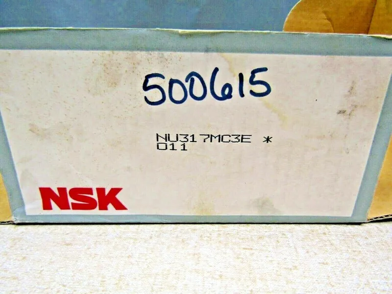 Подшипник NSK Japan NU317M C3 85mm X 180mm X 41mm Cylindrical Roller Bearing
