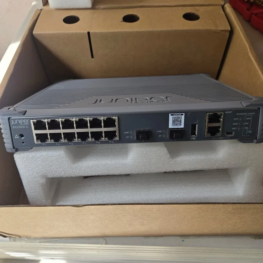 Коммутатор Juniper EX2300-C 12 Port Gigabit PoE+ Switch 124W PoE+ EX2300-C-12P