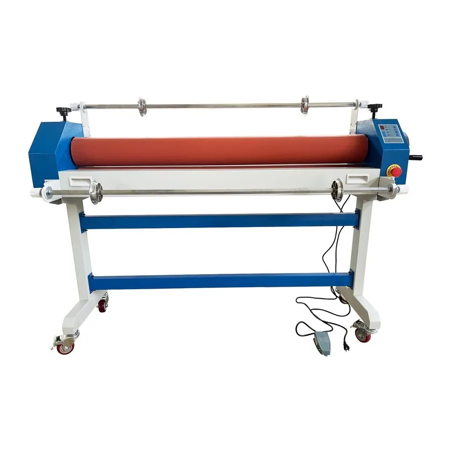 Ламинатор 51in Wide Format Cold Roll Laminator110V Electric Laminating Machine — фото лота 1