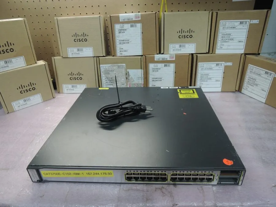 Коммутатор CISCO WS-C3560E-24TD-S 24 Port GE 2x 10GE (X2) IPB Image Switch