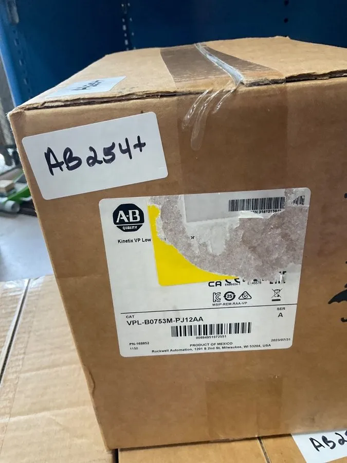 Серводвигатель Allen Bradley VPL-B0753M-PJ12AA Servo Motor