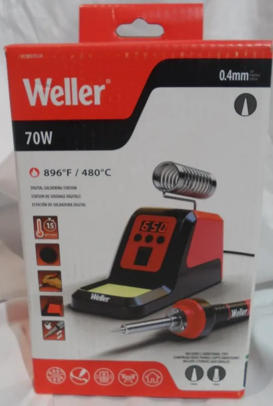 Паяльная станция Weller Digital Soldering Station with 70W Precision Iron 120V W