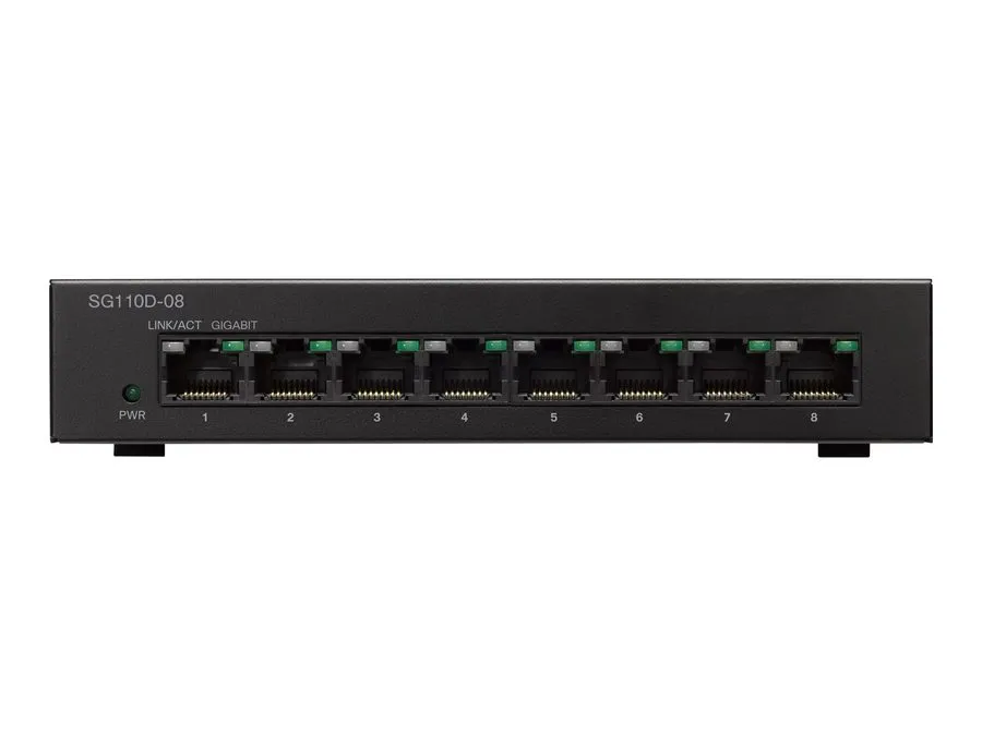 Коммутатор Cisco SG110D-08 Switch