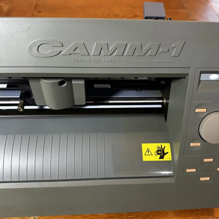 Режущий плоттер Working Roland CAMM-1 CX-24 Cutter Plotter Serial or Parallel Po