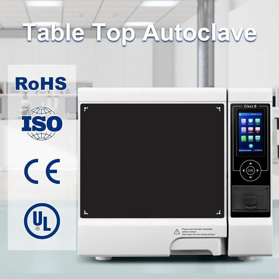 Стерилизатор 17L/22L Dental Autoclave Steam Sterilizer Medical Class B/N with Pr