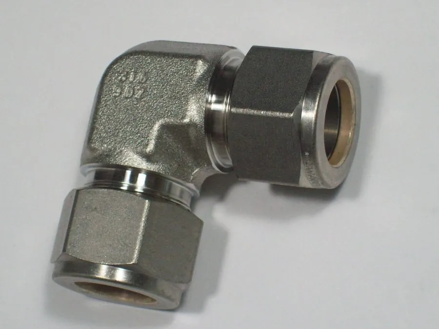 Фитинг Swagelok SS-1010-9, Tube Fitting, Union Elbow, 5/8 in Tube OD
