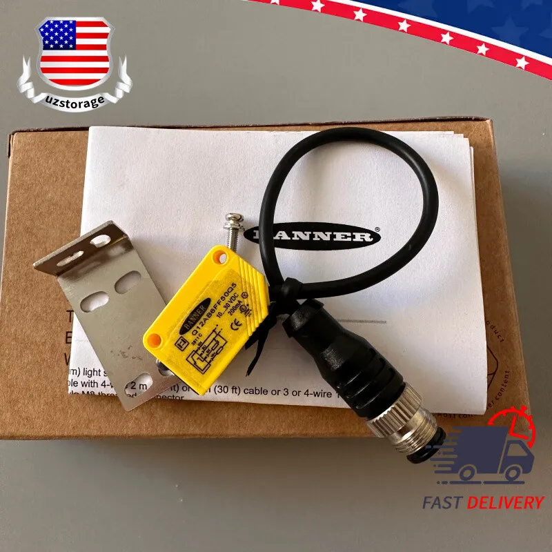 Фотоэлектрический датчик Banner Engineering Corp. Q12AB6FF50Q5 Photoelectric Sen