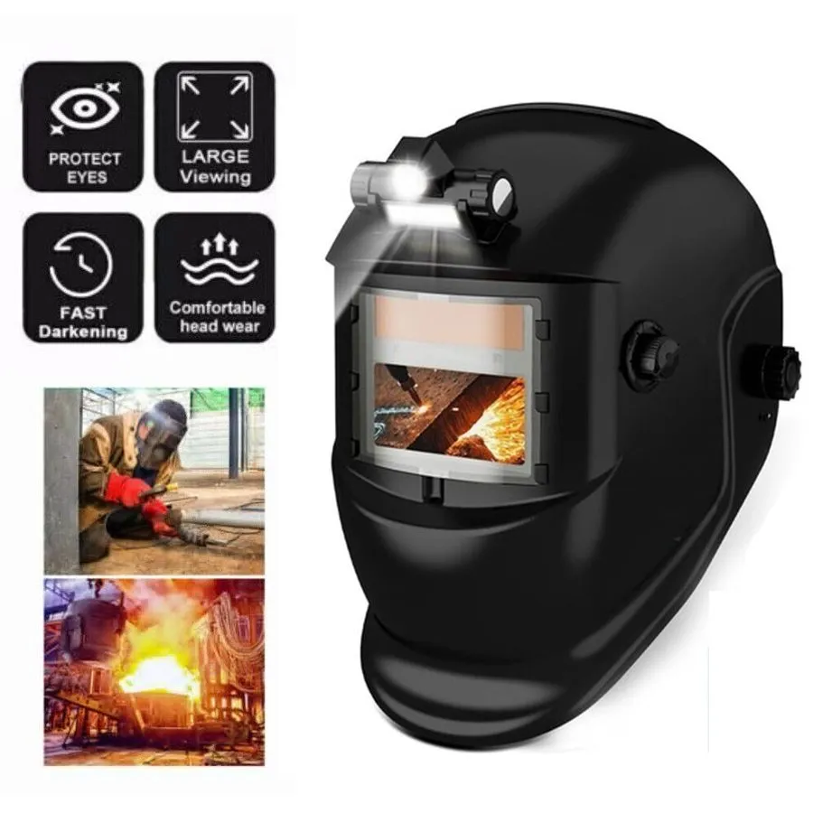 Оптический модуль 4PACKS Solar True Color Auto Darkening Welding Helmet with Lig