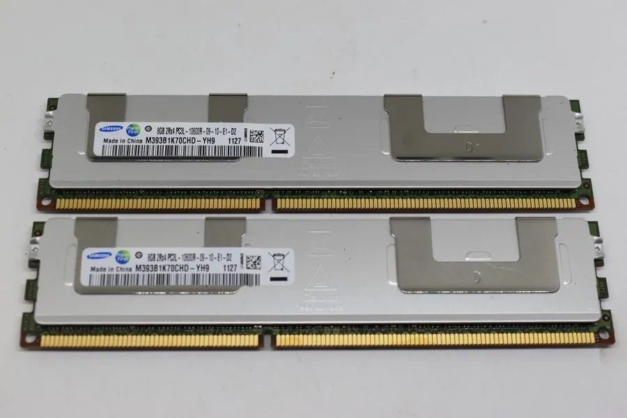 Модуль памяти Samsung M393B1K70CHD-YH9 8GB 2RX4 PC3L-10600R DDR3 ECC RDIMM Shiel