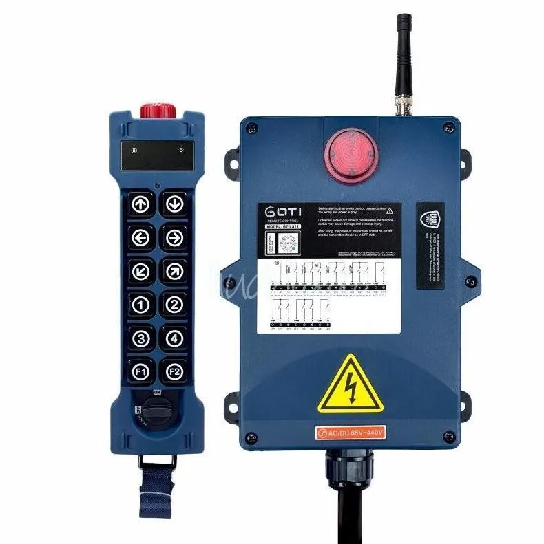 Таль GOTi GT-LS12 12 Key Industrial Wireless Hoist Lift Crane Remote Control AC/