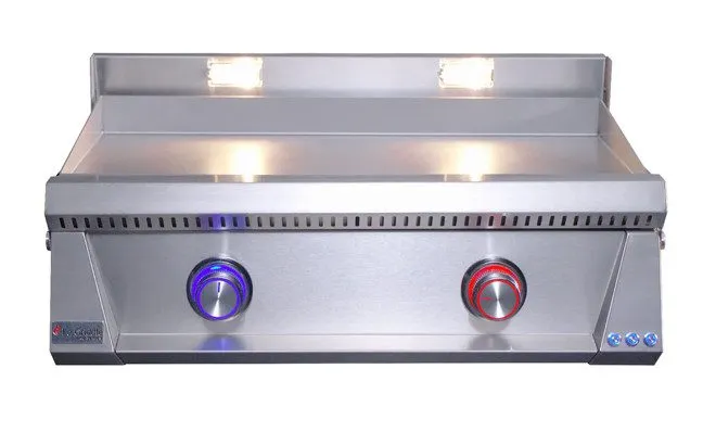 Гриль LE GRIDDLE Commercial Series 75 Gas Griddle with 6mm Plate With Lid OML75C — фото лота 2