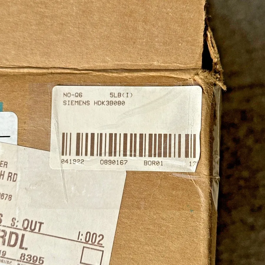 Автоматический выключатель Siemens HDK3B080 VL Circuit Breaker Class H 480V Max  — фото лота 1