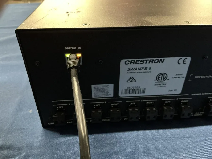 Видеокоммутатор Crestron SWAMPE-8 Multiroom 8 Zone Expansion Switcher Amplifier — фото лота 2