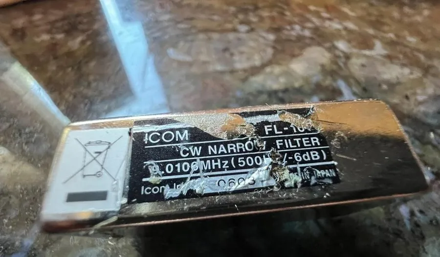 Радиостанция Icom FL-100 CW Filter IC-706 / other rigs