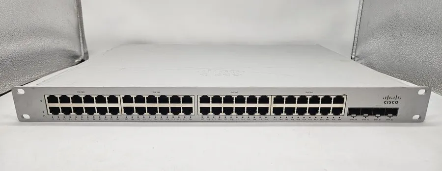 Коммутатор Cisco Meraki (MS225-48FP) 48-Port Gigabit PoE+ Switch 740W Unclaimed