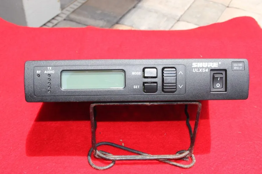 Радиосистема Shure ULXS4 554-590 MHZ-J1 Wireless Microphone Receiver — фото лота 1