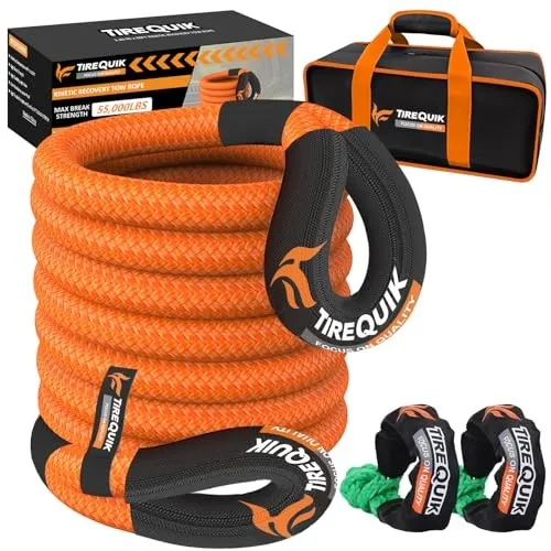 Такелажная скоба Kinetic Recovery Rope 1.26" x 30ft 55000lbs 1.26"x 30FT+2 Soft 