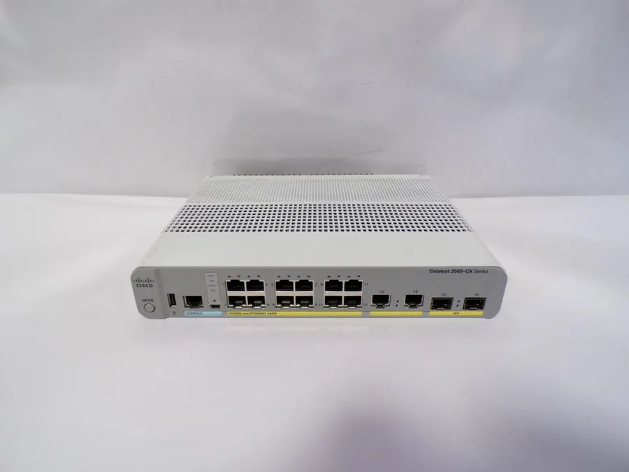 Коммутатор CISCO WS-C3560CX- -S 12-Port 3 Layer Switch PoE 240W SKU 25564